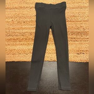 Zara girls plain gray leggings